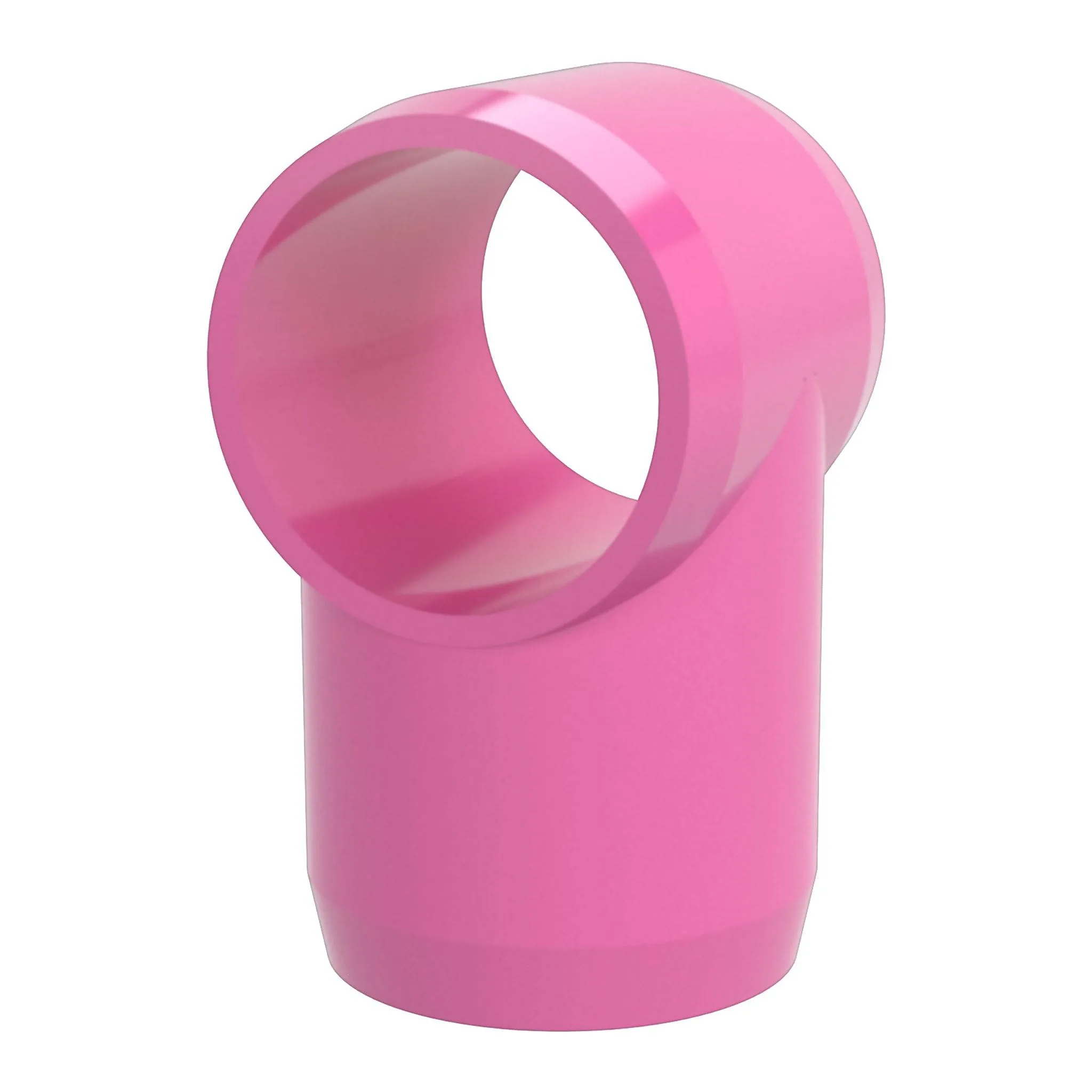 1/2 in. Slip Sling PVC Tee, Furniture Grade - Pink