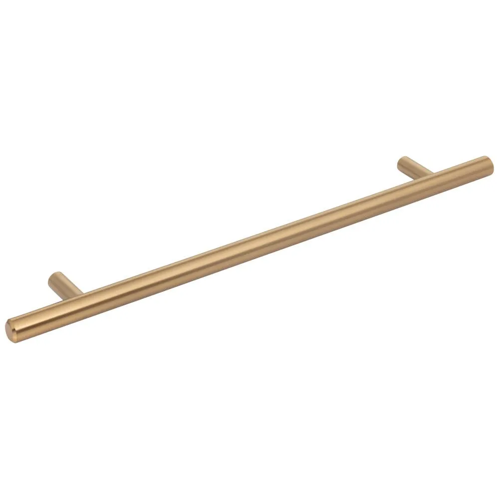 224 mm Center-to-Center Satin Bronze Naples Cabinet Bar Pull #304SBZ