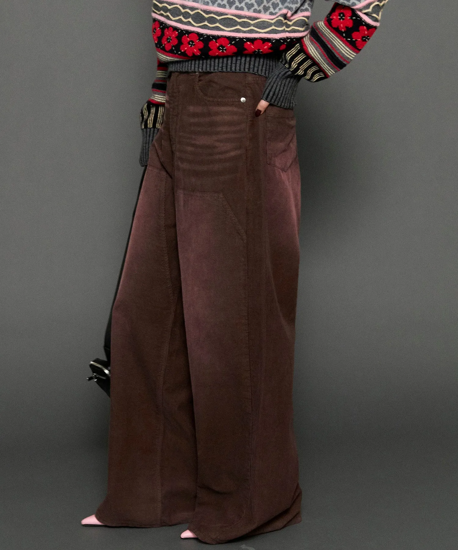 【24WINTER PRE-ORDER】Corduroy Baggy Pants
