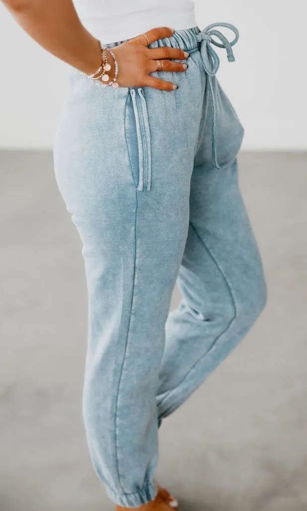 Acid Wash Joggers