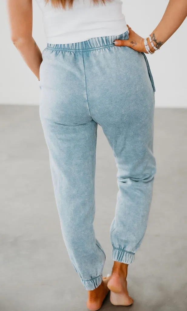 Acid Wash Joggers