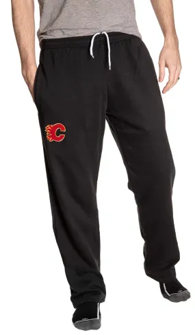 Calgary Flames Embroidered Logo Sweatpants for Men