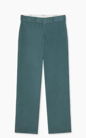 Dickies Regular Fit Flat Front Corduroy Pants - Lincoln Green