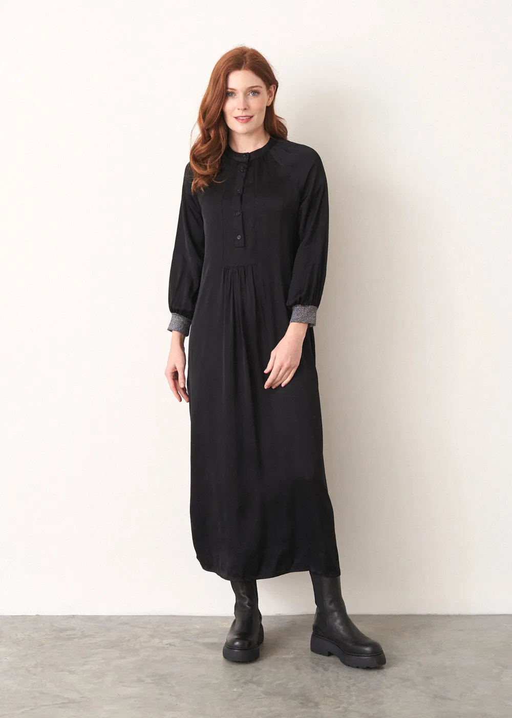 ENYA SATIN DRESS