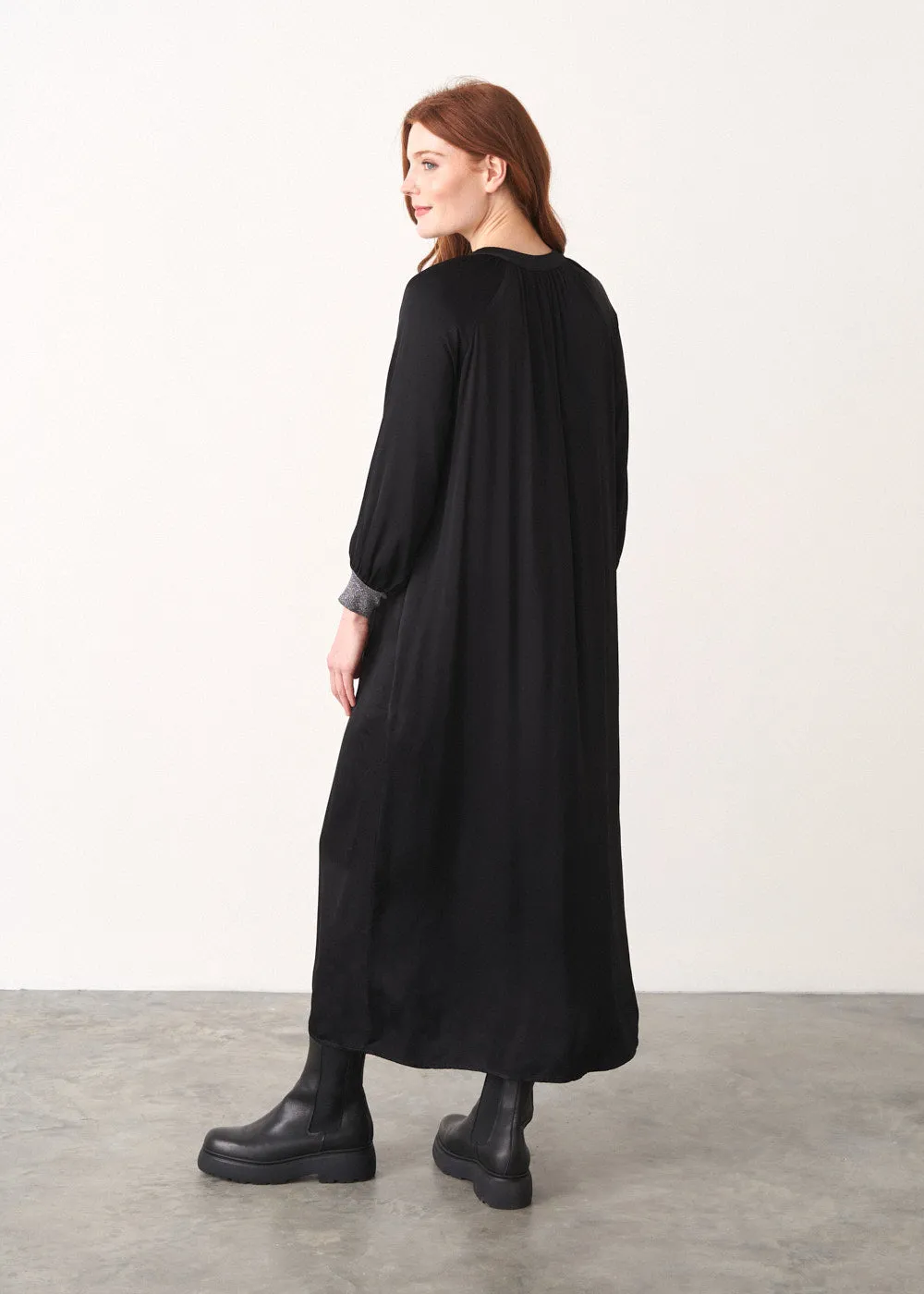 ENYA SATIN DRESS