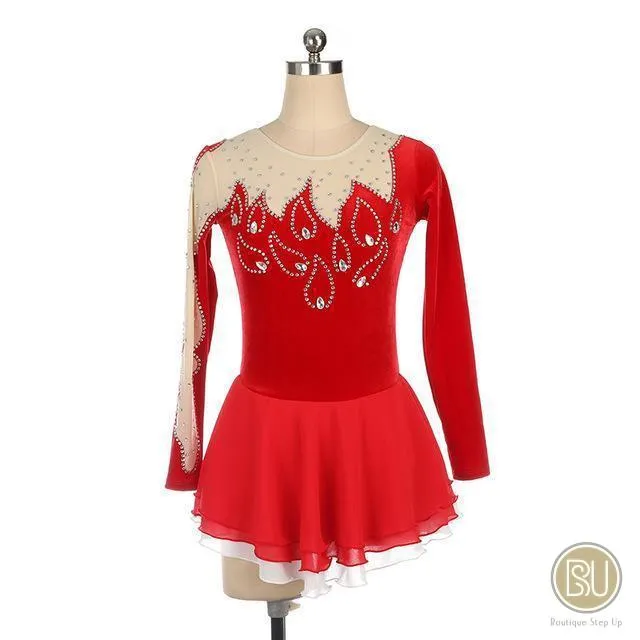 Figure Skating Dress  Avail. in 9 Colours Style SU180902
