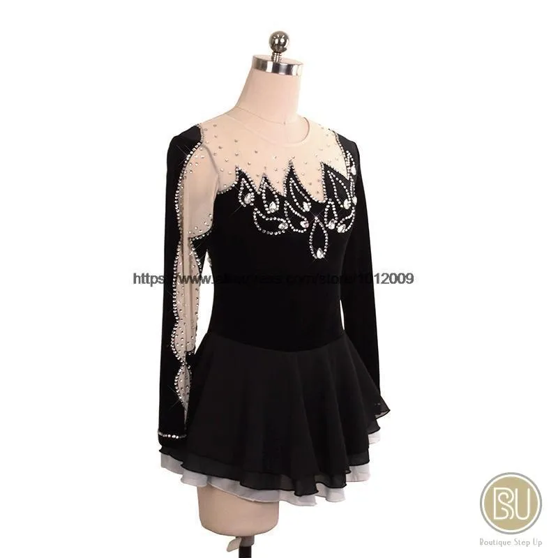 Figure Skating Dress  Avail. in 9 Colours Style SU180902