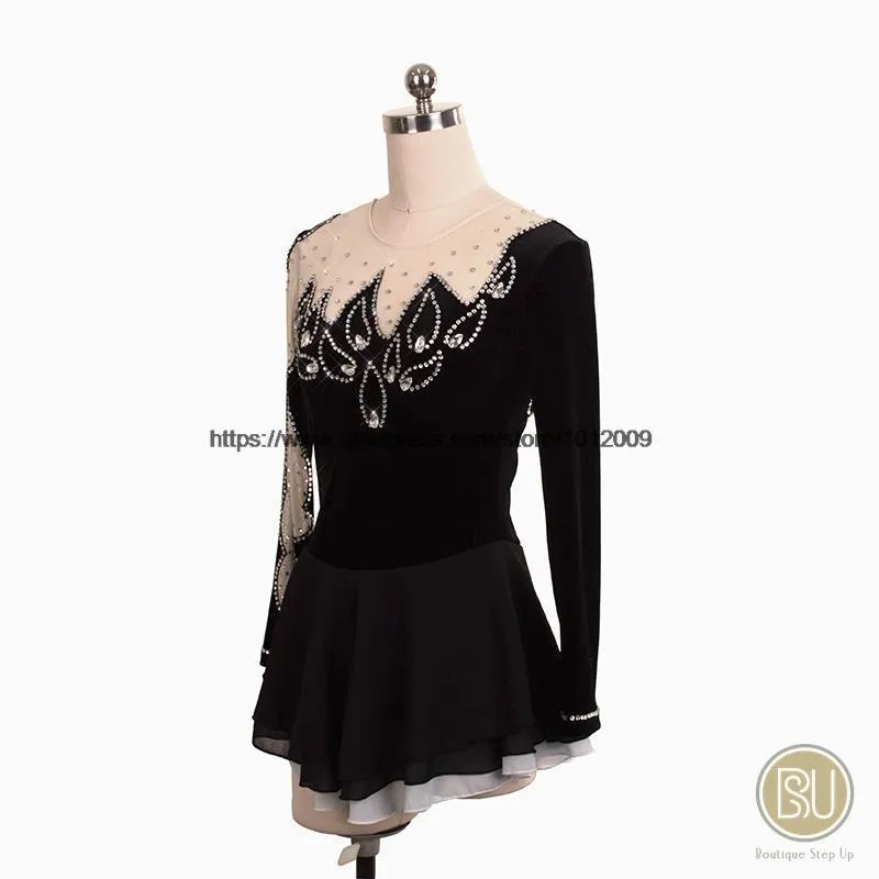 Figure Skating Dress  Avail. in 9 Colours Style SU180902