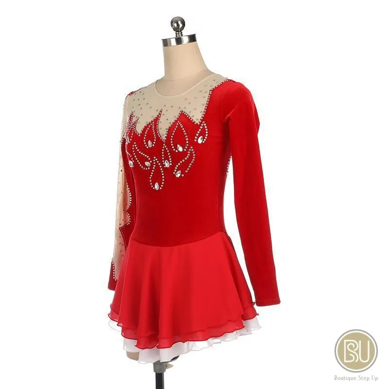 Figure Skating Dress  Avail. in 9 Colours Style SU180902
