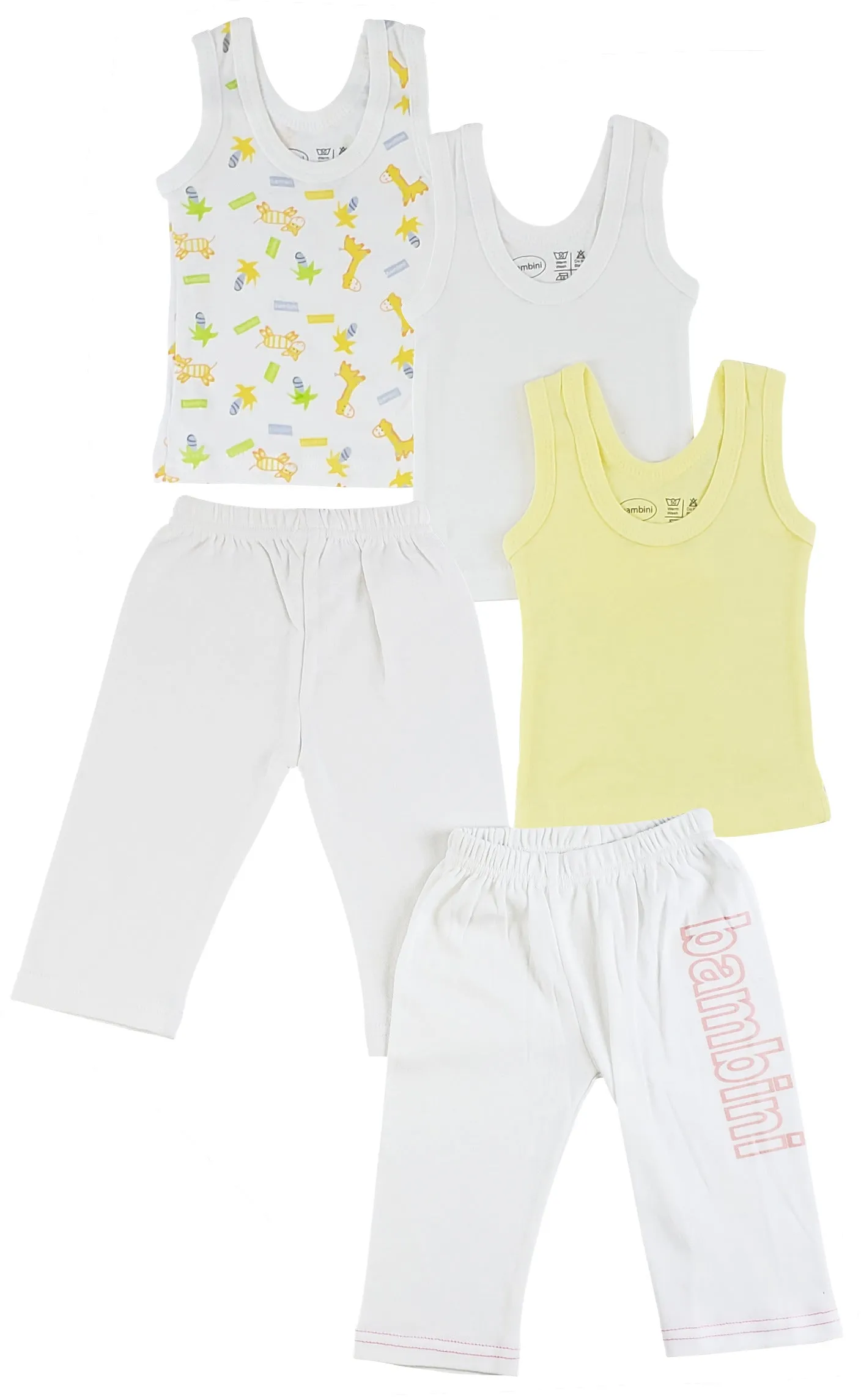 Girls Tank Tops And Track Sweatpants Cs_0447m