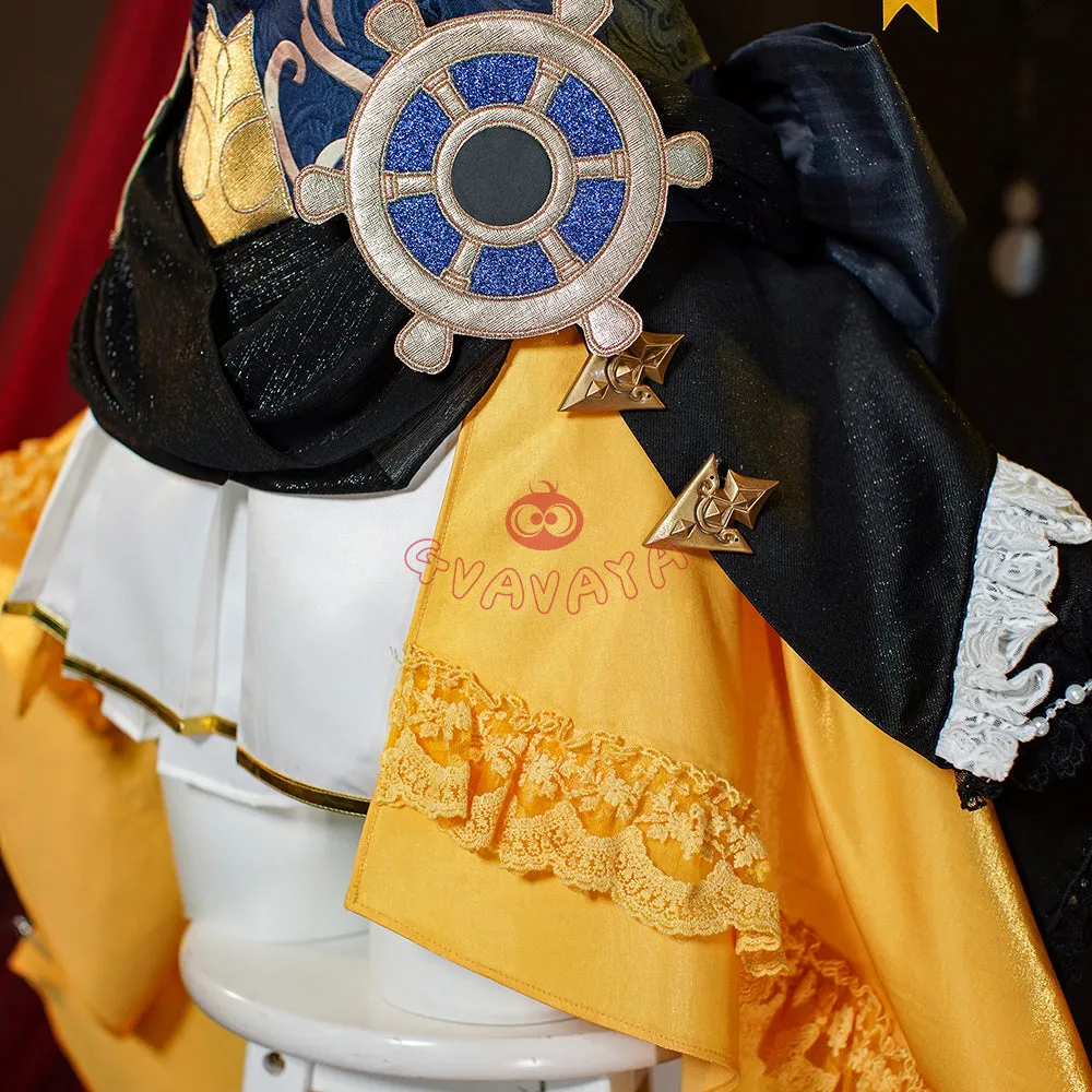 Gvavaya Game Cosplay Genshin Impact Fontaine Navia Cosplay Costume Navia Cosplay A