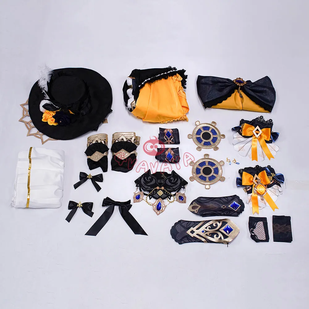 Gvavaya Game Cosplay Genshin Impact Fontaine Navia Cosplay Costume Navia Cosplay A