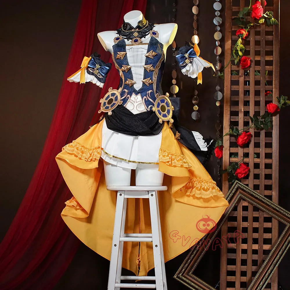 Gvavaya Game Cosplay Genshin Impact Fontaine Navia Cosplay Costume Navia Cosplay A