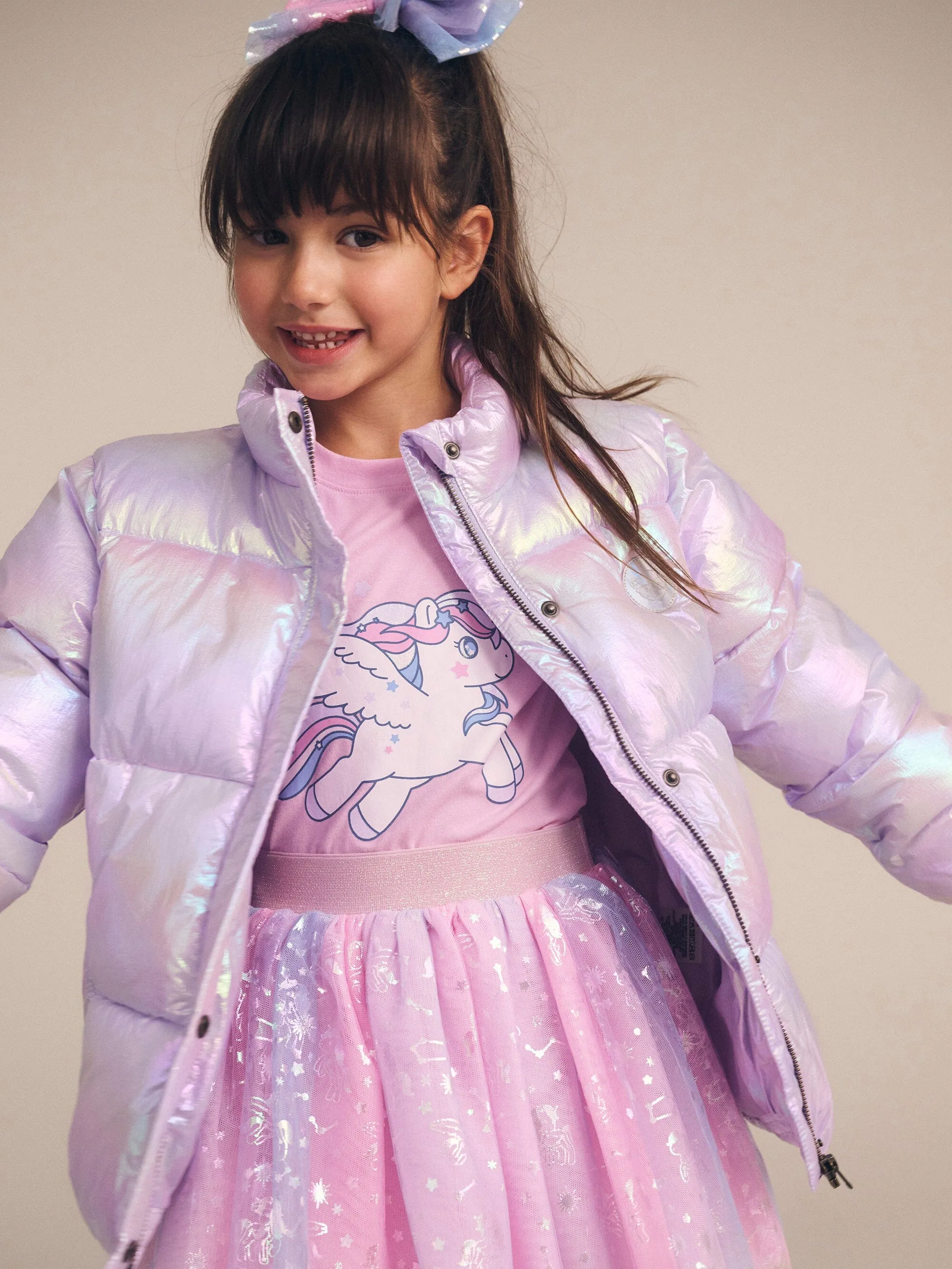 Huxbaby - Sparkles Puffer Jacket - HB4151W25