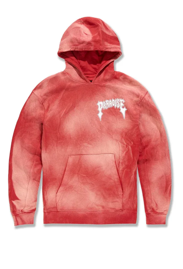 JORDAN CRAIG AFTERLIFE PULLOVER HOODIE (RED)