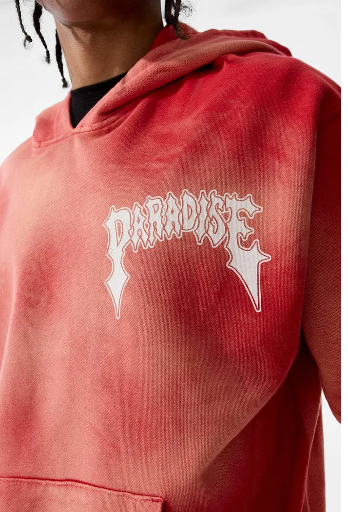 JORDAN CRAIG AFTERLIFE PULLOVER HOODIE (RED)
