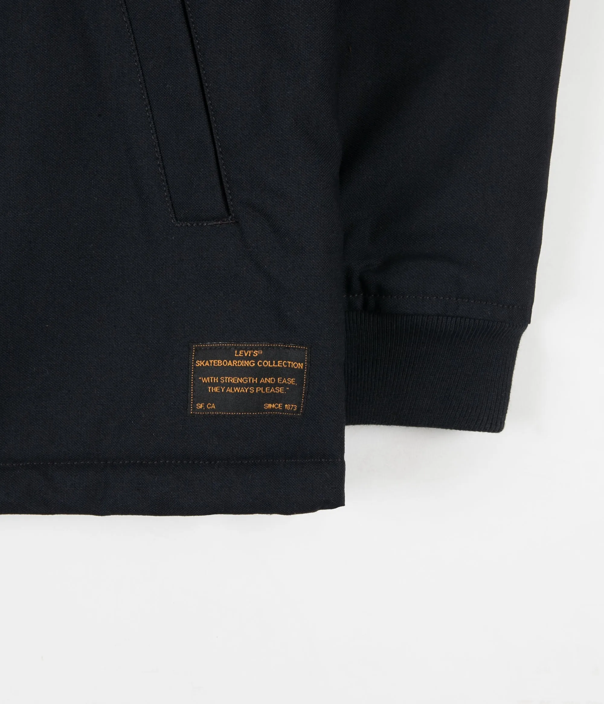Levi's® Skate Pile Jacket - Jet Black / Canvas Black