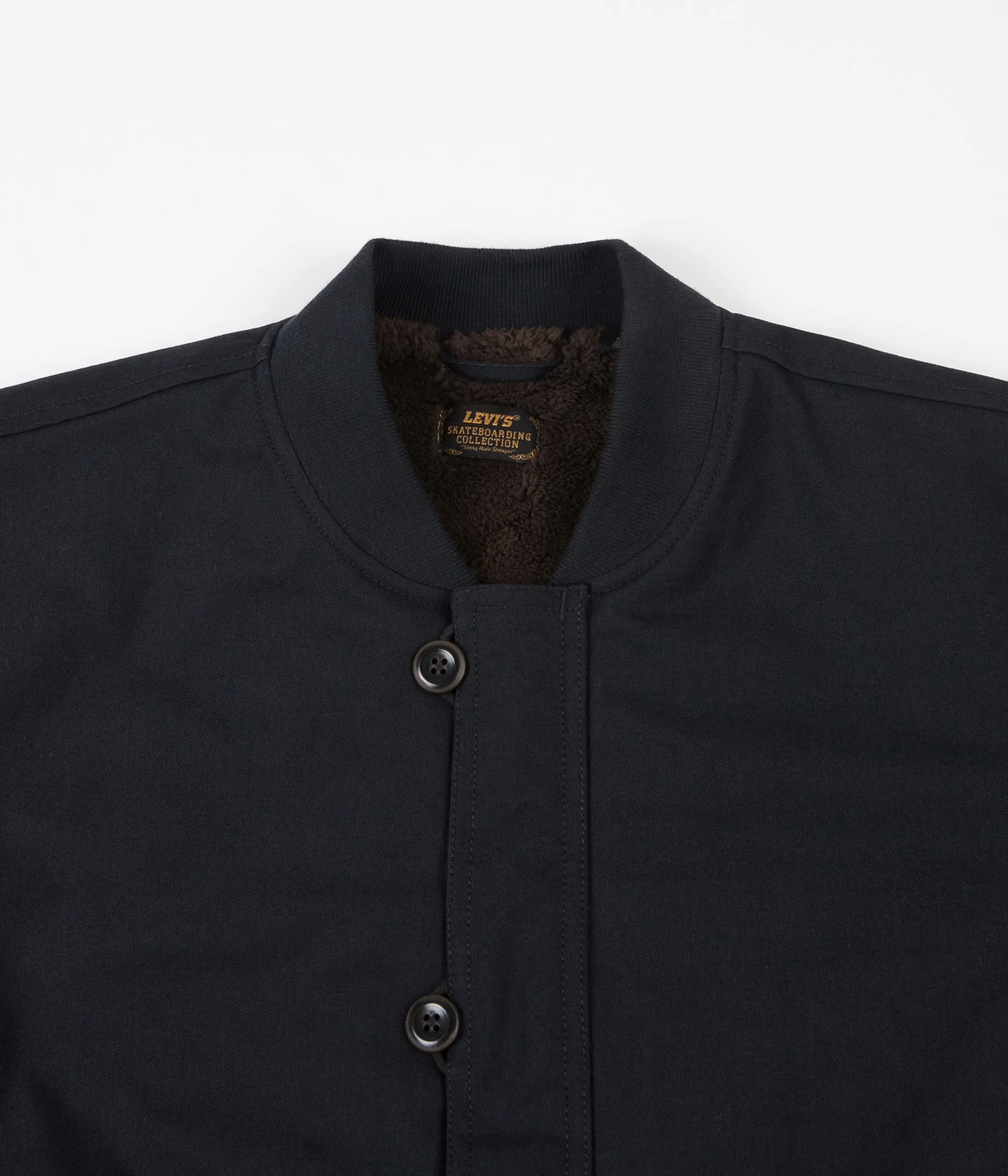 Levi's® Skate Pile Jacket - Jet Black / Canvas Black