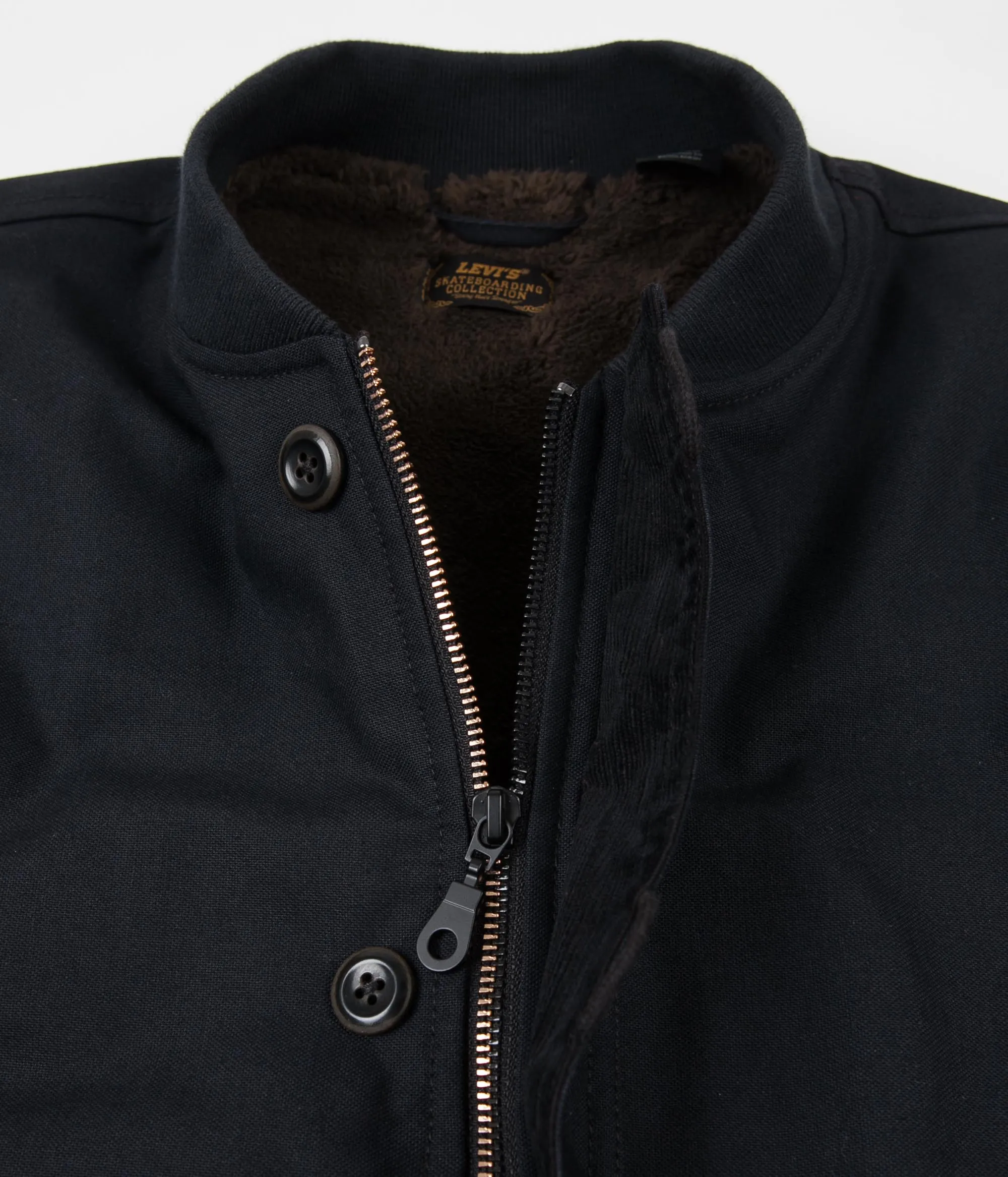 Levi's® Skate Pile Jacket - Jet Black / Canvas Black