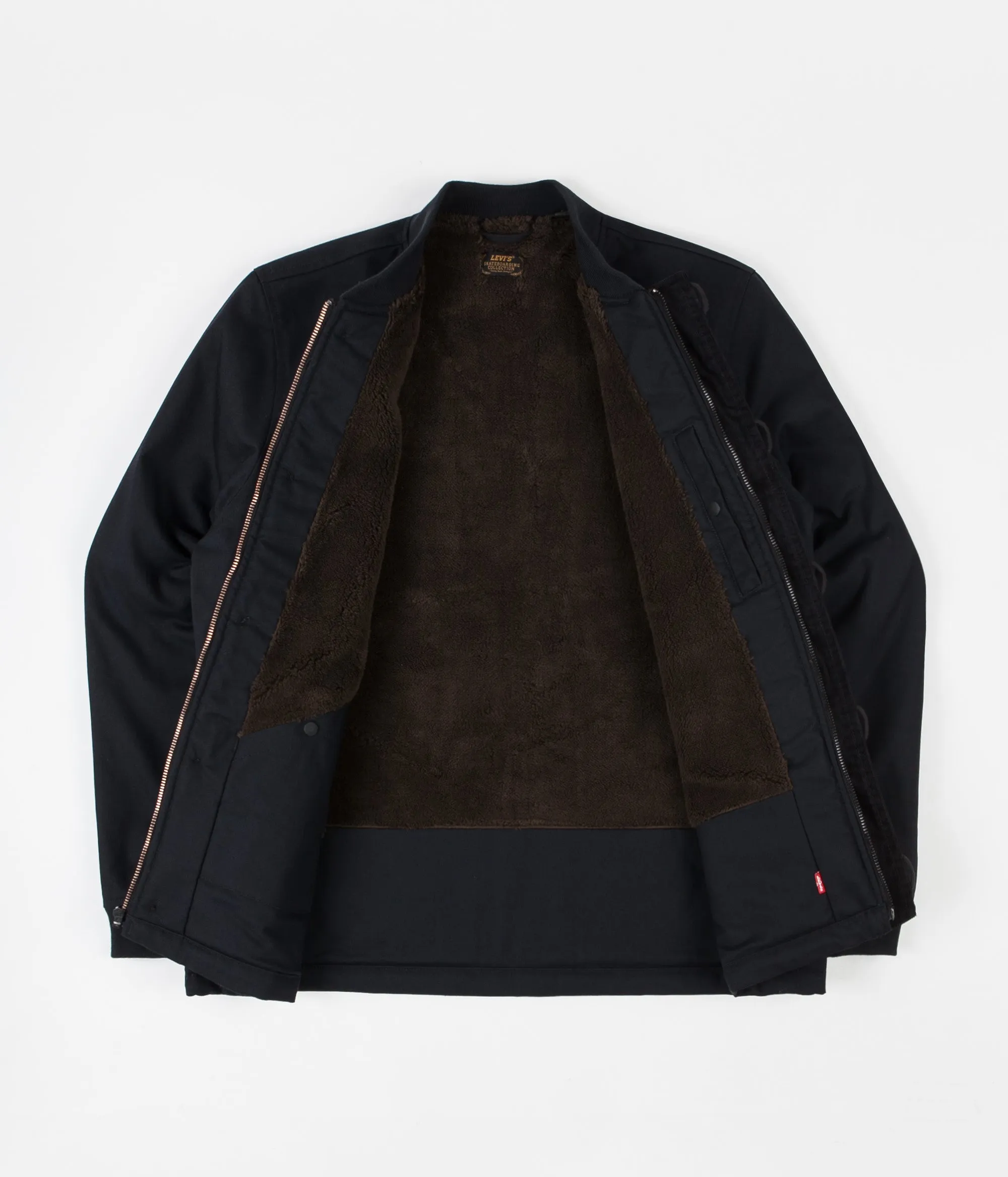 Levi's® Skate Pile Jacket - Jet Black / Canvas Black