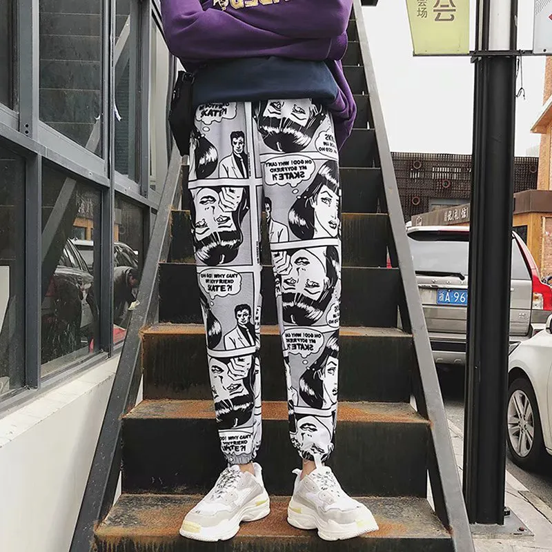 Men's Casual Printed Joggers
