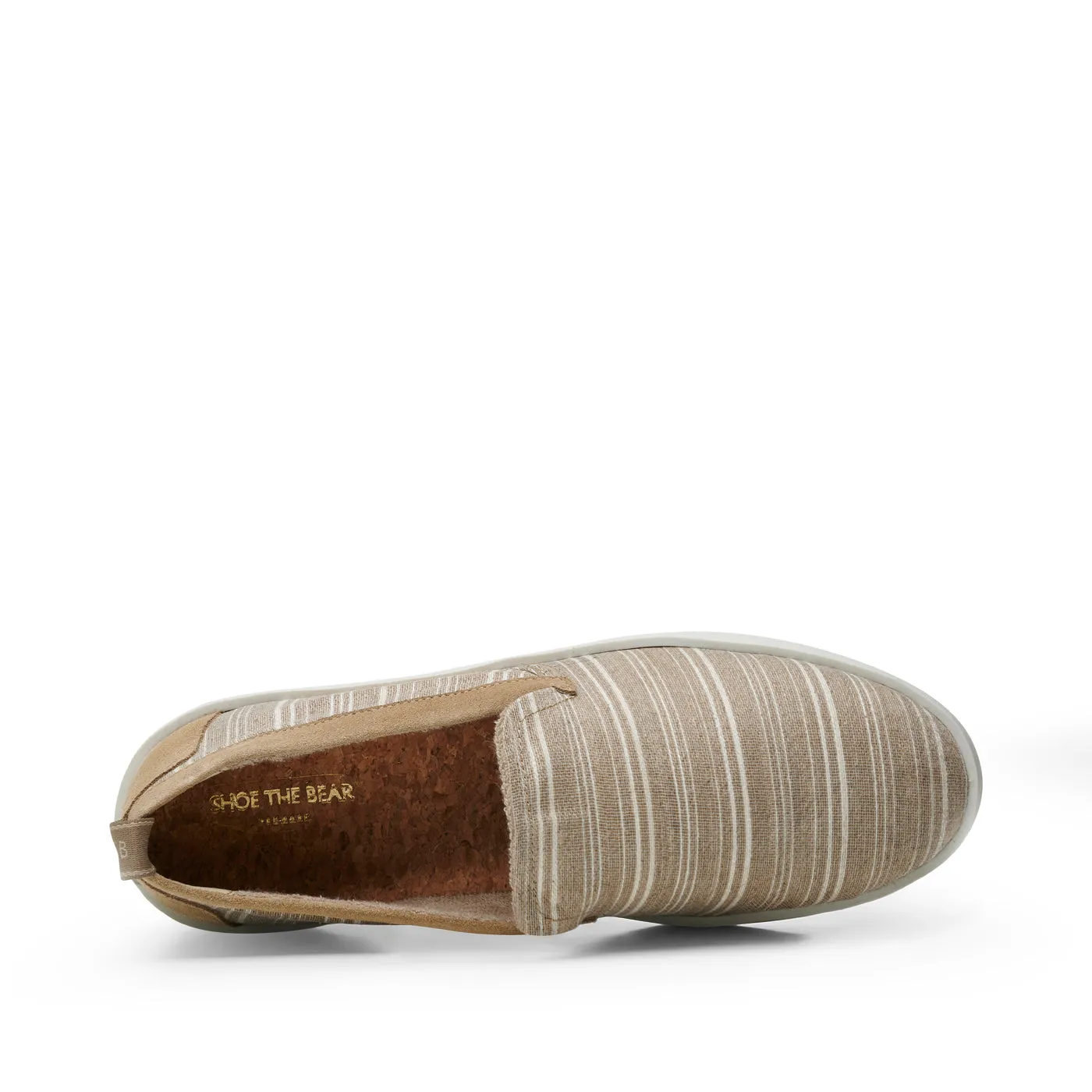 Noah slip-on textile - SAND STRIPE