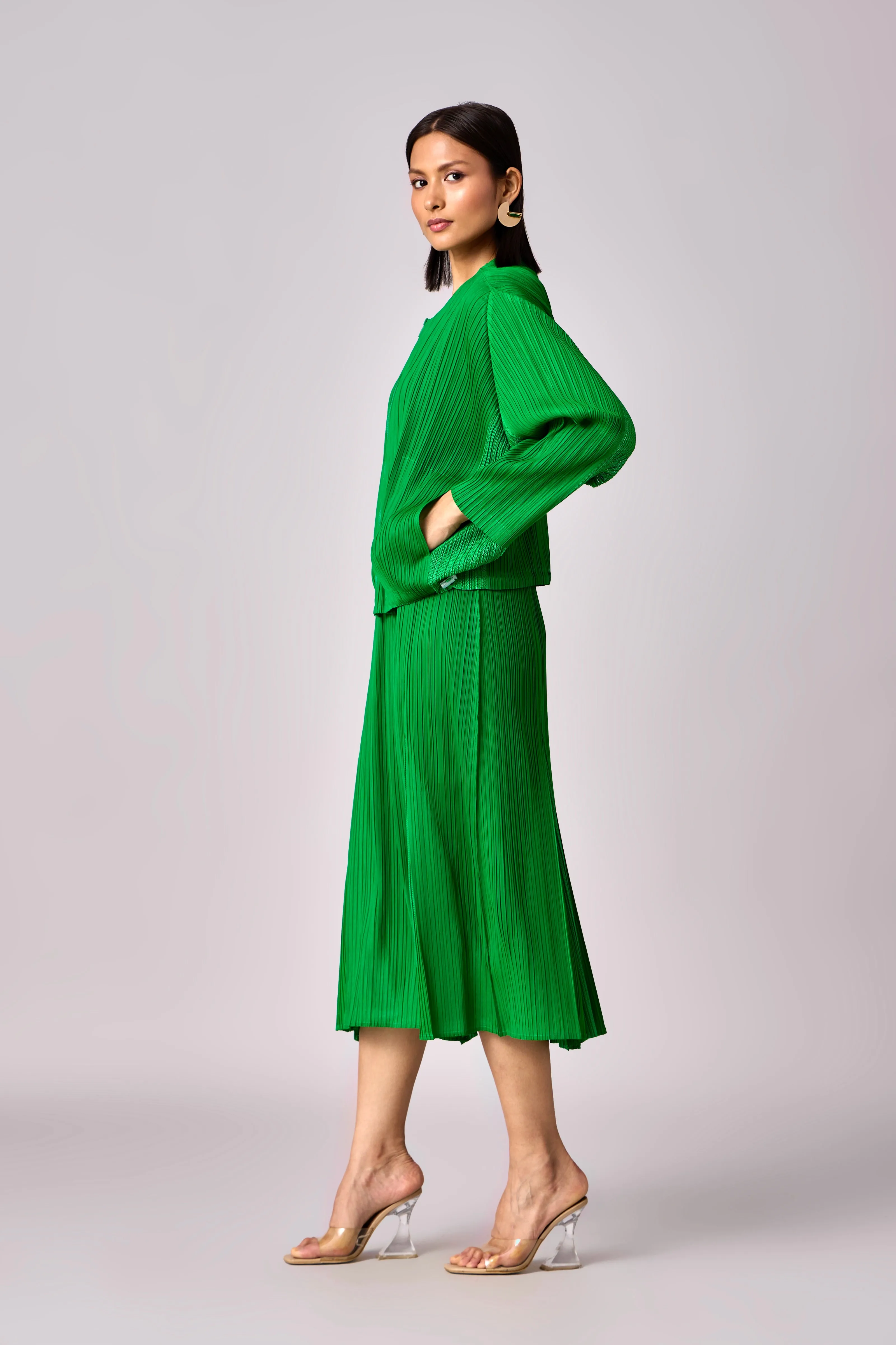 Seraphina 2pcs Dress - Green