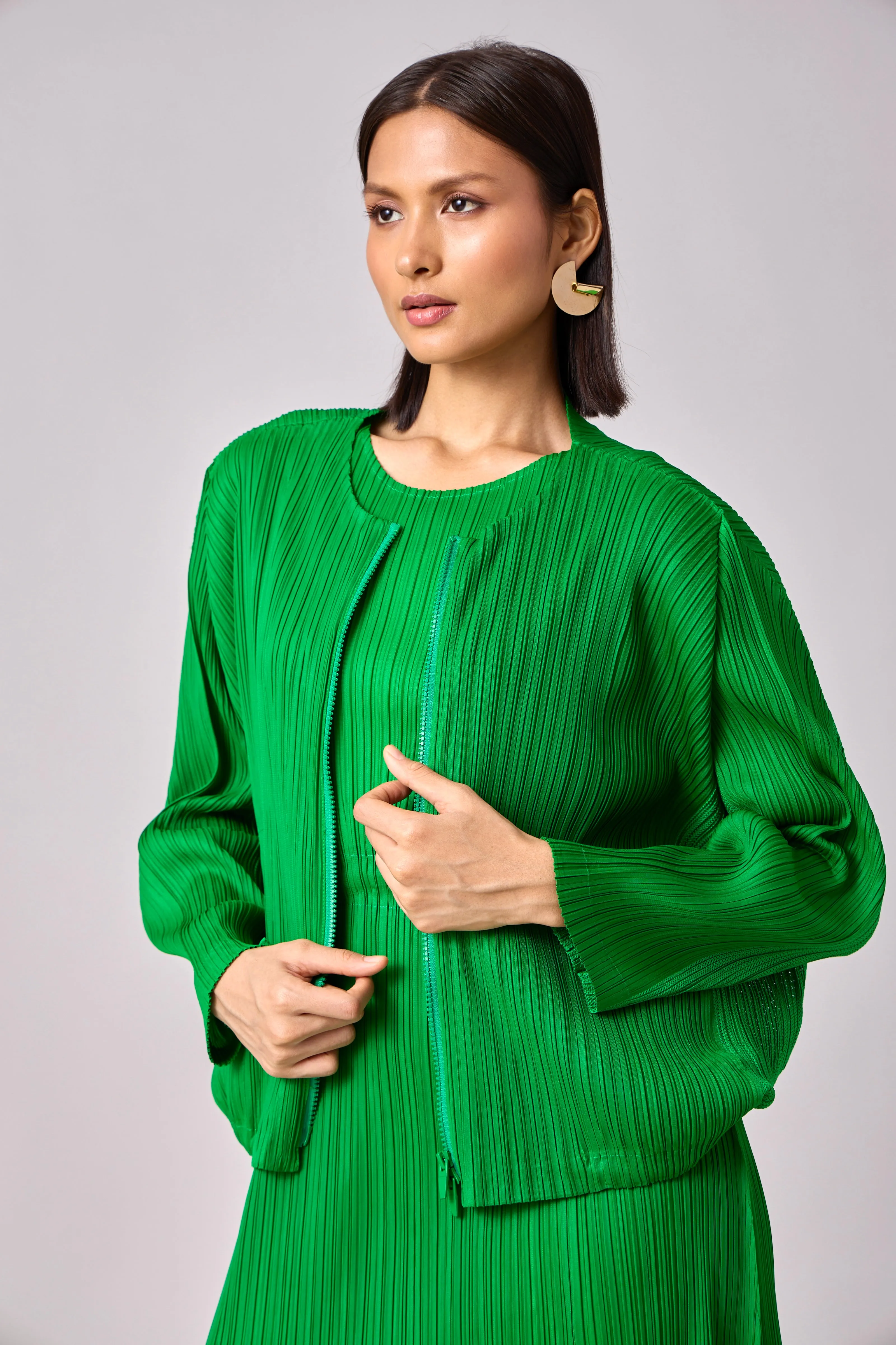 Seraphina 2pcs Dress - Green