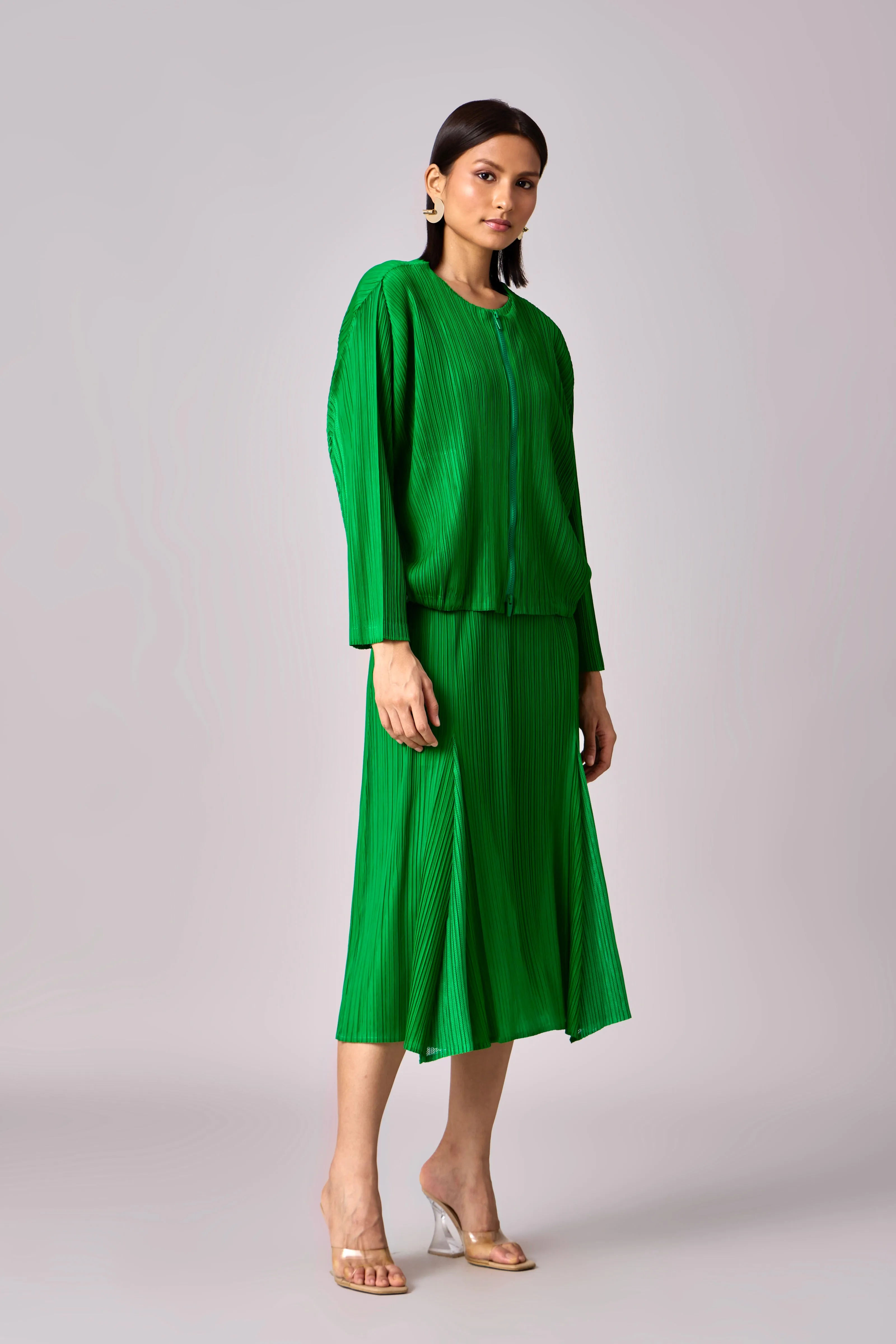 Seraphina 2pcs Dress - Green