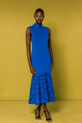 Sleeveless Mermaid Midi Dress