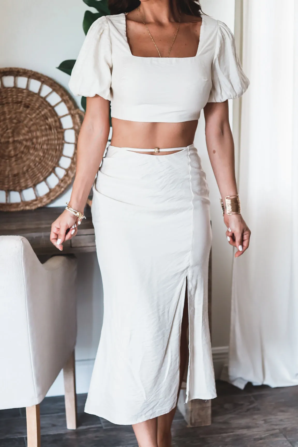 The Bridget Midi Skirt Set