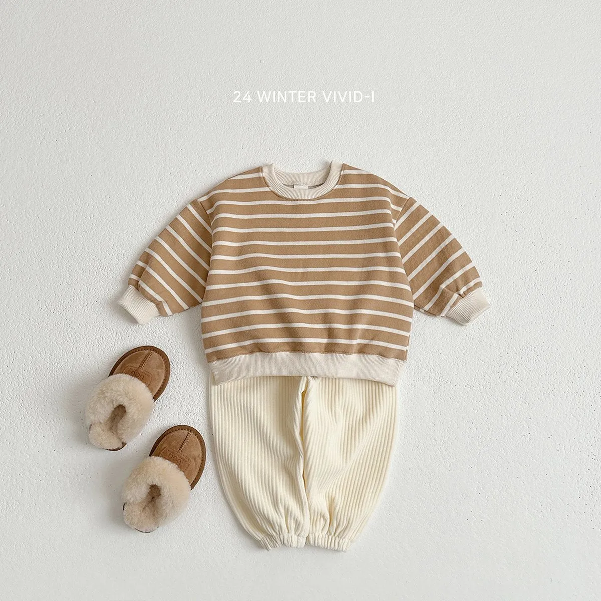 VIVID KIDS WINTER Corduroy Veloa Jogger Pants**PREORDER